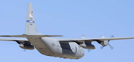 Lockheed C-130H Hercules 89-9101 of the 908th Air Mobility Wing
